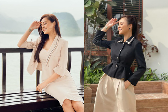 Thu Quỳnh và bí quyết chụp ảnh đẹp với góc nghiêng thần thánh