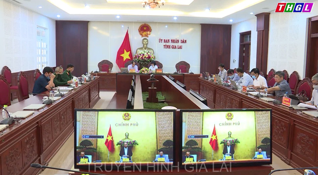 Hội nghị trực tuyến toàn quốc của Thường trực Chính phủ với Ban Chỉ đạo Quốc gia phòng, chống dịch Covid-19 và 63 tỉnh, thành