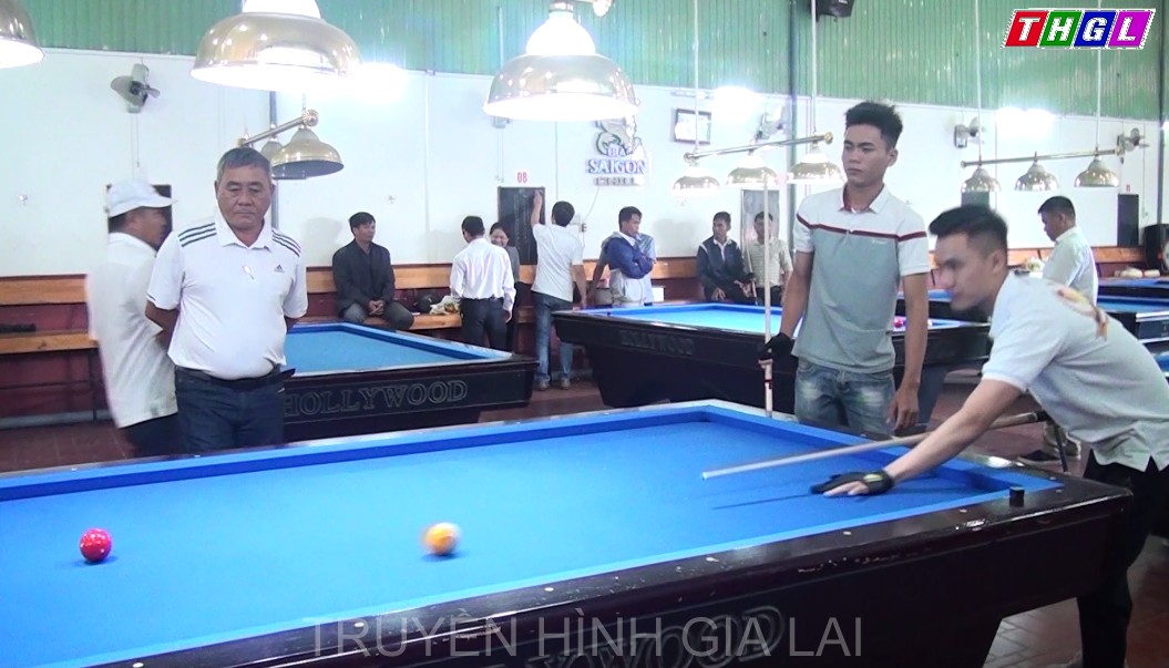 Trung tâm Văn hoá – Thông tin – Thể thao TP.Pleiku khai mạc giải Billiards Carom năm 2021