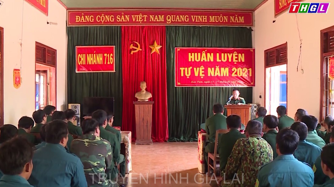 Binh đoàn 15 tổ chức huấn luyện lực lượng tự vệ