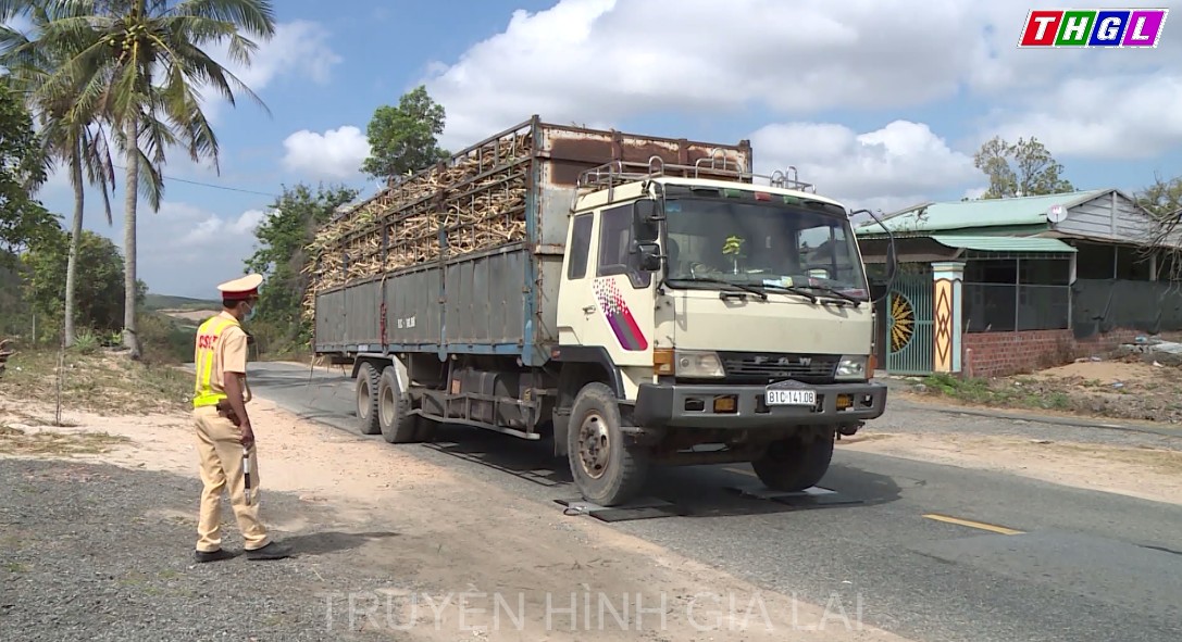 Gia Lai xử lý nghiêm tình trạng xe chở nông sản quá khổ, quá tải