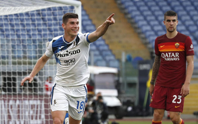 Cầm hòa Roma, Atalanta vượt Juventus, chiếm vị trí thứ 3 trên BXH