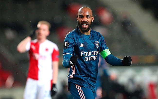 Slavia Praha 0-4 Arsenal: Lacazette lập cú đúp, Pháo thủ giành quyền vào bán kết Europa League