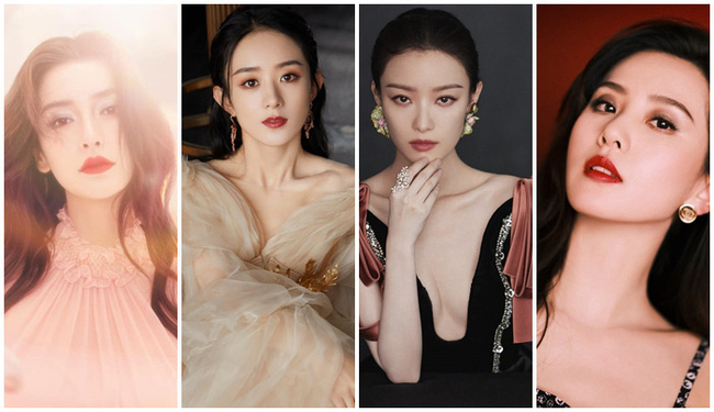Triệu Lệ Dĩnh, Angelababy, Lưu Thi Thi, Nghê Ni lần đầu đọ sắc trong cùng khung hình