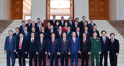 CHÂN DUNG CÁC THÀNH VIÊN CHÍNH PHỦ ĐƯƠNG NHIỆM