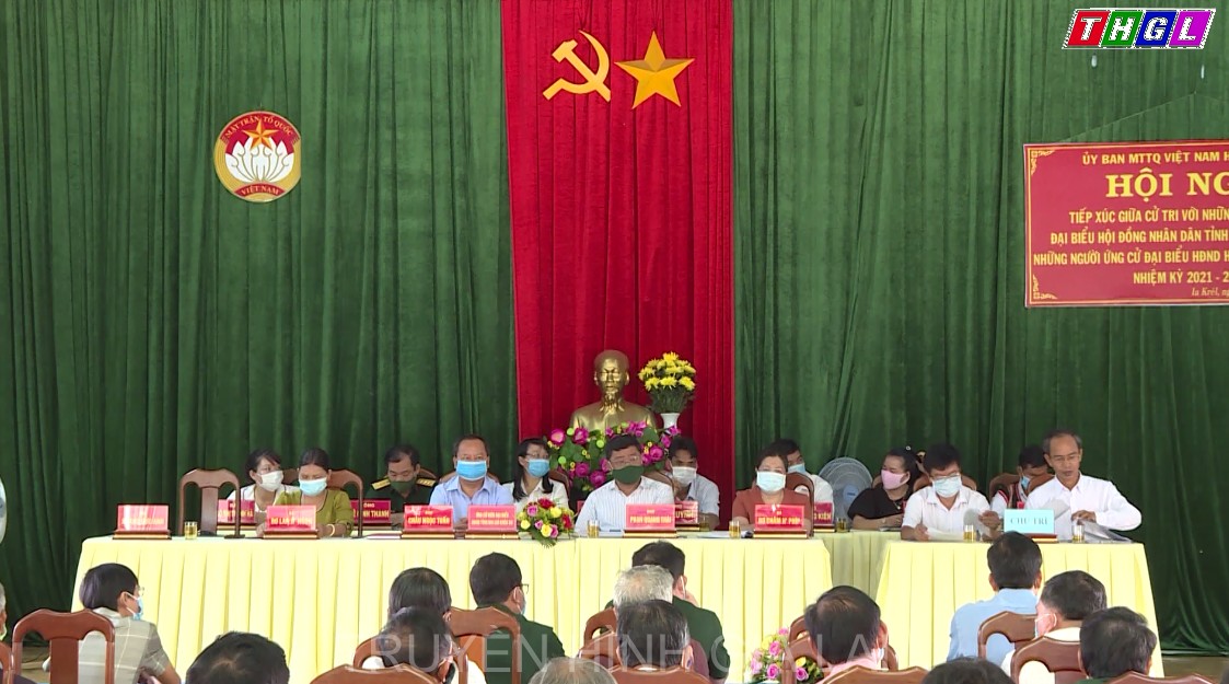 Các ứng cử viên đại biểu HĐND tỉnh Gia Lai khóa XII thuộc Đơn vị bầu cử số 14 đã hoàn thành việc tiếp xúc cử tri để vận động bầu cử tại huyện Đức Cơ