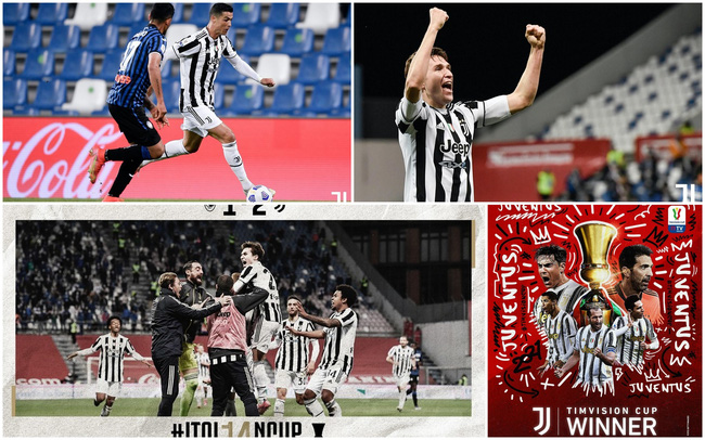 Đánh bại Atalanta, Juventus vô địch Cúp Quốc gia Italia
