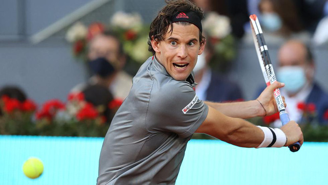 Dominic Thiem khởi đầu thuận lợi tại giải quần vợt Madrid Masters 2021