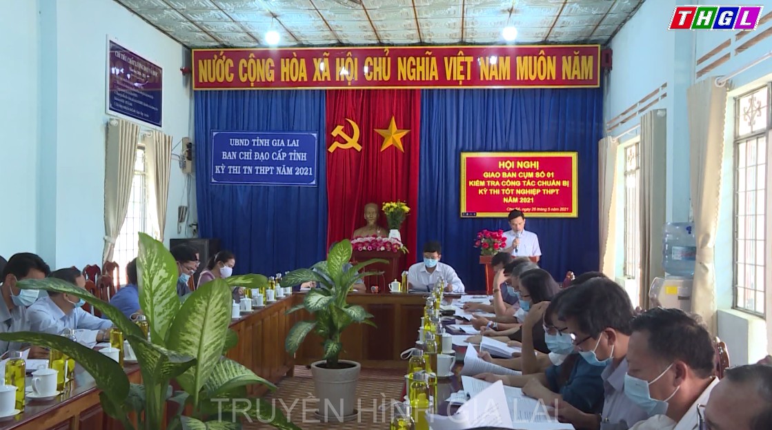 Giao ban các cụm trường về công tác chuẩn bị Kỳ thi tốt nghiệp THPT 2021