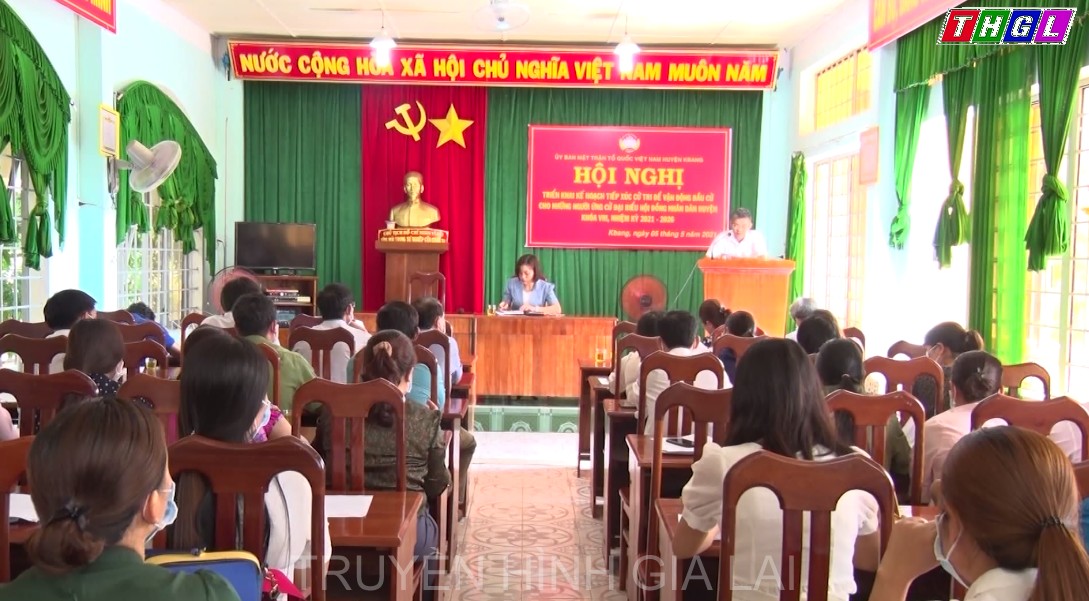 UBMTTQVN huyện Kbang vừa tổ chức Hội nghị gặp gỡ các ứng cử viên đại biểu HĐND huyện khóa VIII, nhiệm kỳ 2021 – 2026. Tham dự Hội nghị có 49/55 vị ứng cử viên đại biểu HĐND huyện khóa VIII.