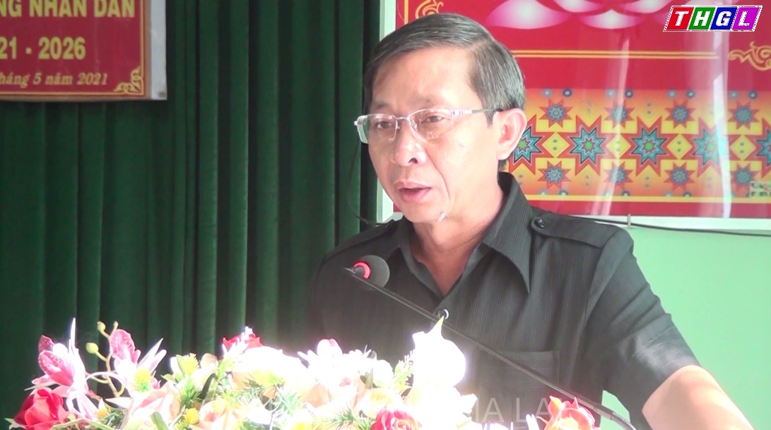 Các ứng cử viên đại biểu HĐND tỉnh Gia Lai khóa XII thuộc Đơn vị bầu cử số 20 tiếp xúc cử tri tại xã Ya Hội và Phú An, huyện Đăk Pơ.