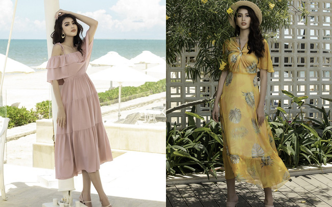 Á hậu Ngọc Thảo hóa nàng thơ trên bãi biển