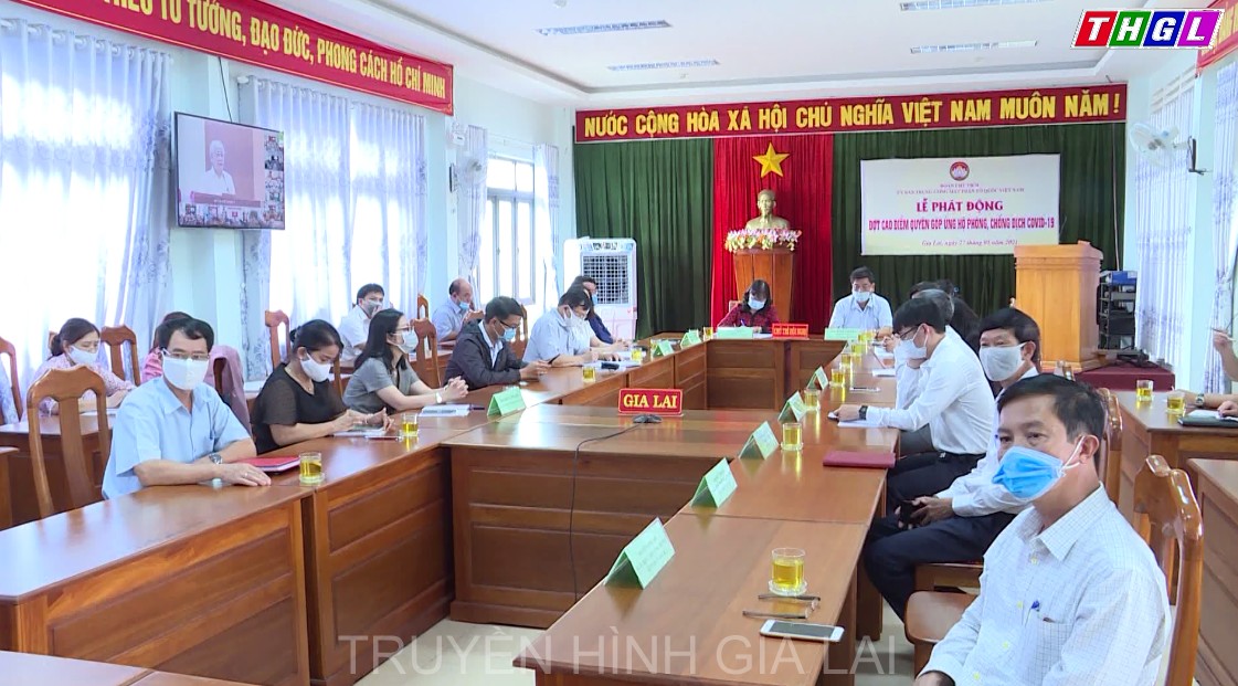 Phát động đợt cao điểm quyên góp ủng hộ phòng-chống dịch Covid-19