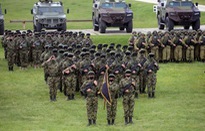 Nga, Mỹ đồng loạt tập trận tại Balkan