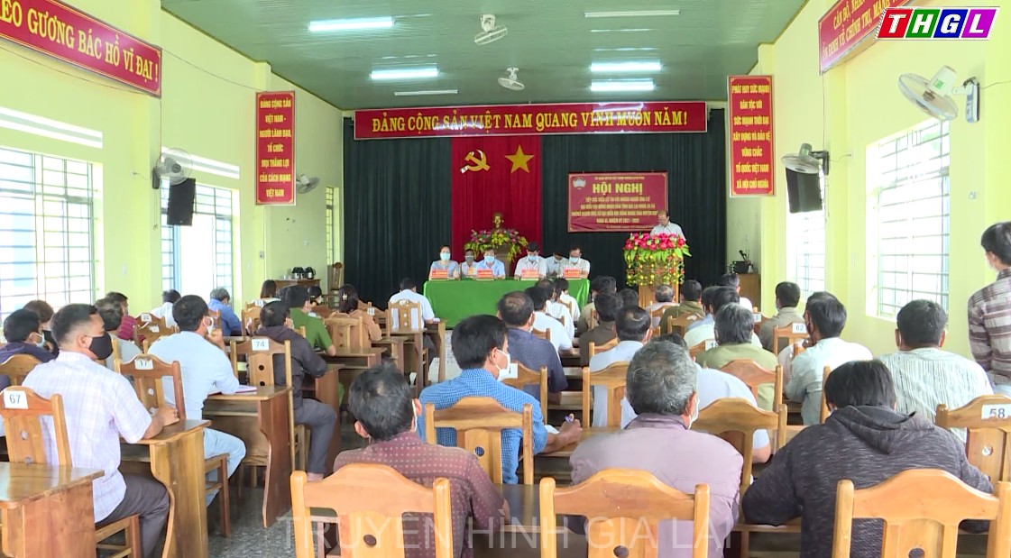 Ứng cử viên đại biểu HĐND tỉnh khóa XII và HĐND huyện Chư Pah khóa VI, nhiệm kỳ 2021-2026 tiếp xúc cử tri xã Ia Khươl