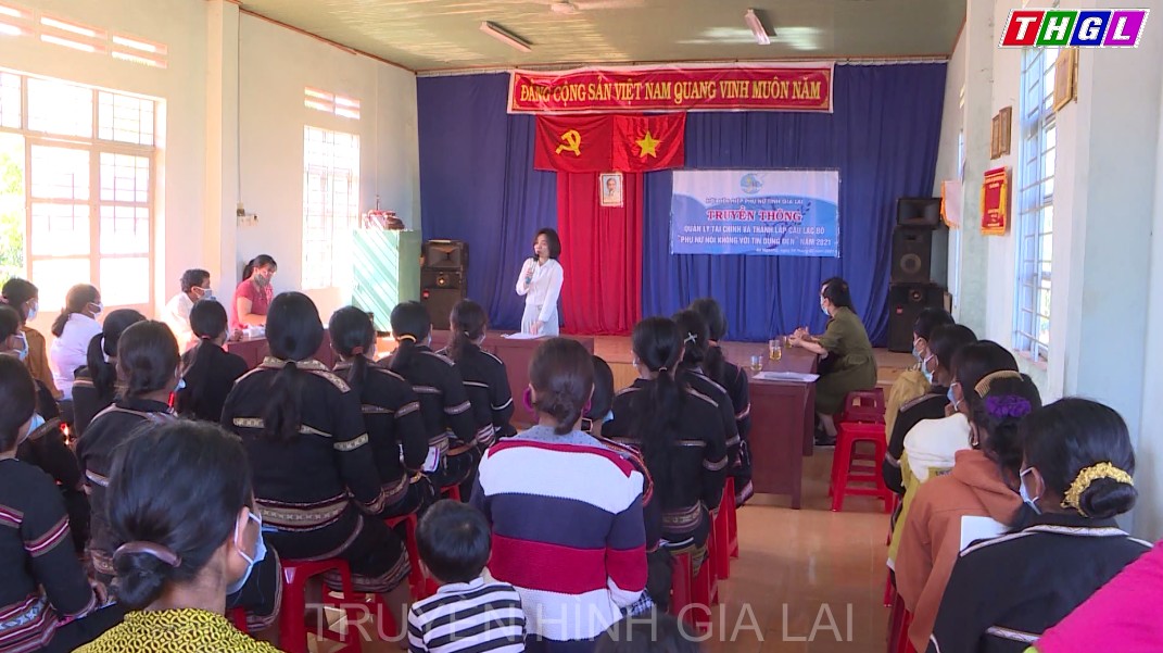 Thành lập CLB “Phụ nữ nói không với tín dụng đen” tại xã Bờ Ngoong, huyện Chư Sê