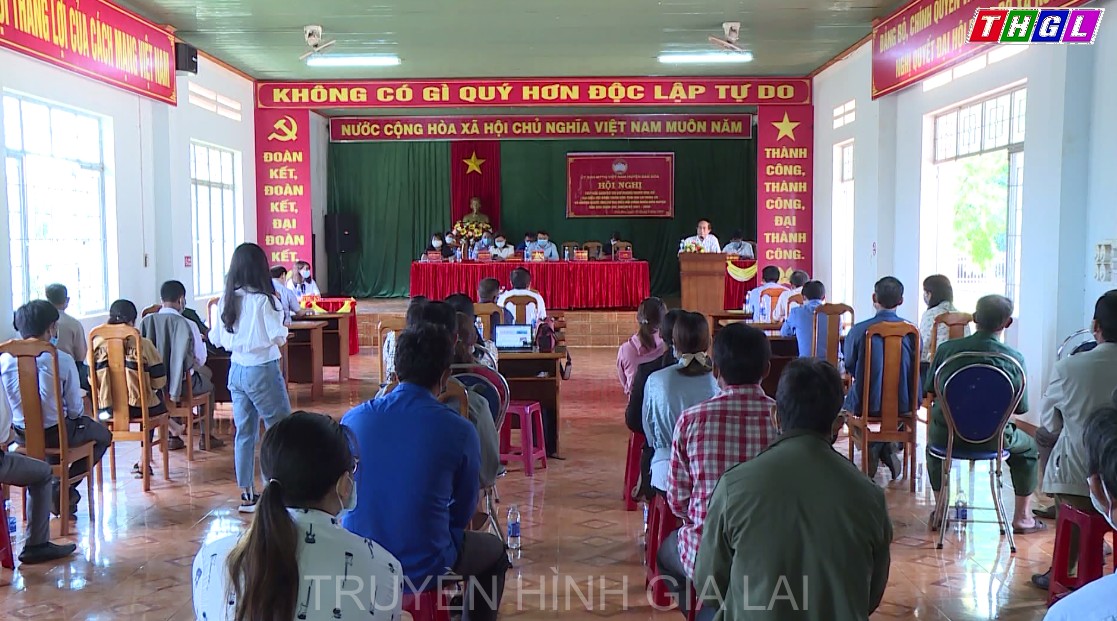 Phó Bí thư Tỉnh ủy, Chủ tịch UBND tỉnh Võ Ngọc Thành tiếp xúc cử tri vận động bầu cử đại biểu HĐNĐ tỉnh Khóa XII tại xã Kon Gang, huyện Đak Đoa