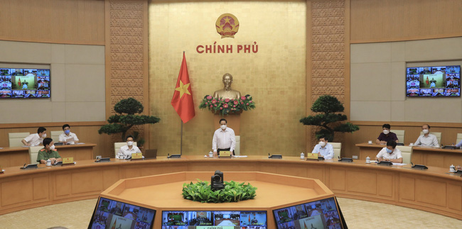 Thủ tướng Phạm Minh Chính: Phải nêu cao trách nhiệm người đứng đầu trong phòng chống COVID-19