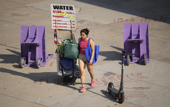 50 triệu dân ở miền Tây nước Mỹ hứng chịu nắng nóng kỷ lục trong hơn 100 năm qua