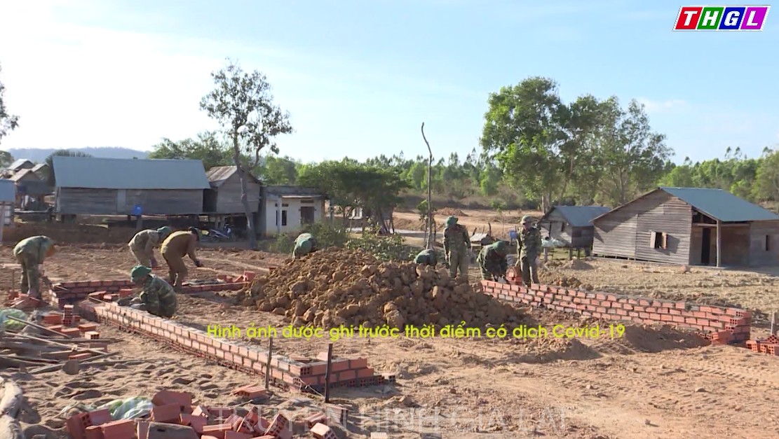 Các đơn vị quân đội tích cực tham gia xây dựng nông thôn mới