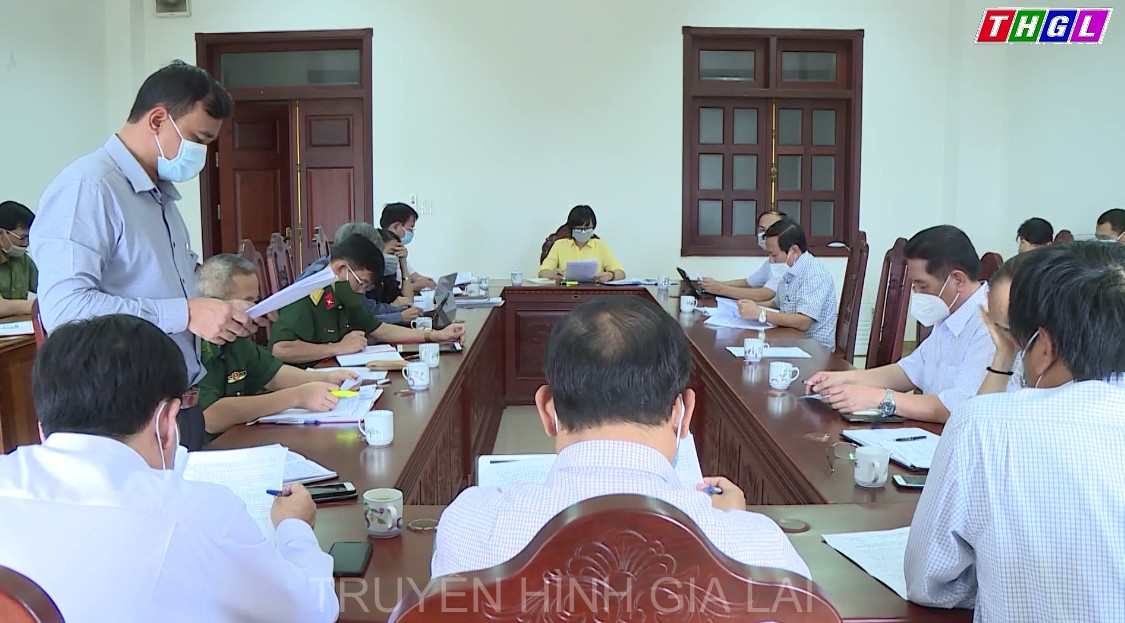Họp Thường trực Ban chỉ đạo về phòng, chống dịch Covid – 19 của tỉnh