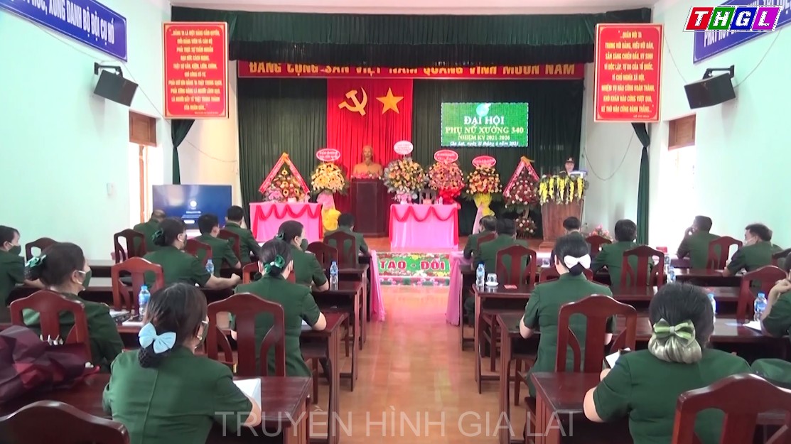 Đại hội Hội Phụ nữ Xưởng Công binh 340 nhiệm kỳ 2021-2026