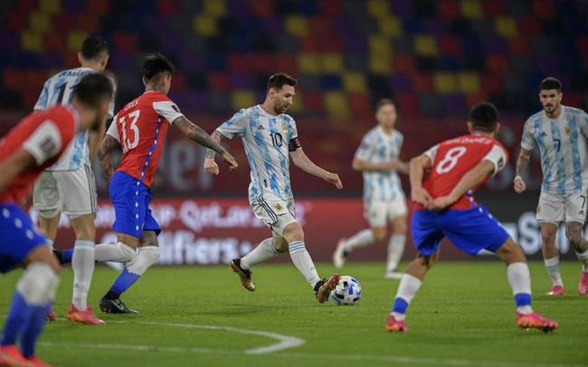 Argentina 1-1 Chile: Messi ghi bàn, Argentina vẫn chỉ có 1 điểm (Vòng loại World Cup 2022)