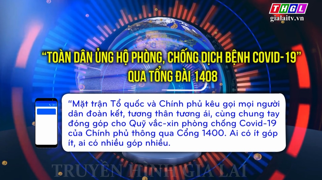 Điều chỉnh, bổ sung nội dung nhắn tin “Toàn dân ủng hộ phòng, chống dịch bệnh Covid-19” qua Tổng đài 1408
