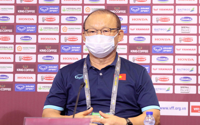 HLV Park Hang Seo: Tôi rất tự hào về các cầu thủ, họ đã chiến đấu đến giây cuối cùng