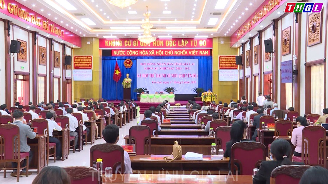 HĐND tỉnh Gia Lai khóa XI tổ chức Kỳ họp thứ 21 (chuyên đề)