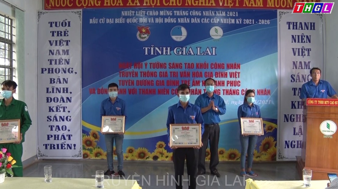 Ngày hội ý tưởng sáng tạo khối Công nhân và tuyên dương gia đình trẻ năm 2021