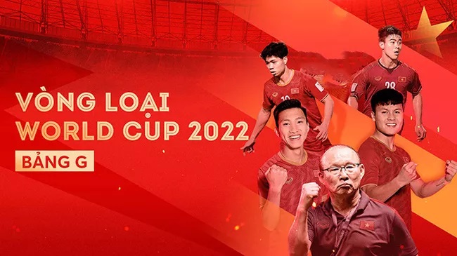 Lịch thi đấu, kết quả và bảng xếp hạng bảng G Vòng loại World Cup 2022 khu vực châu Á: ĐT Việt Nam đầu bảng