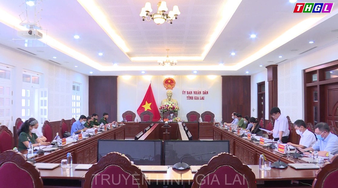 Gia Lai: Họp Thường trực Ban Chỉ đạo chiến dịch tiêm chủng vắc xin phòng Covid-19