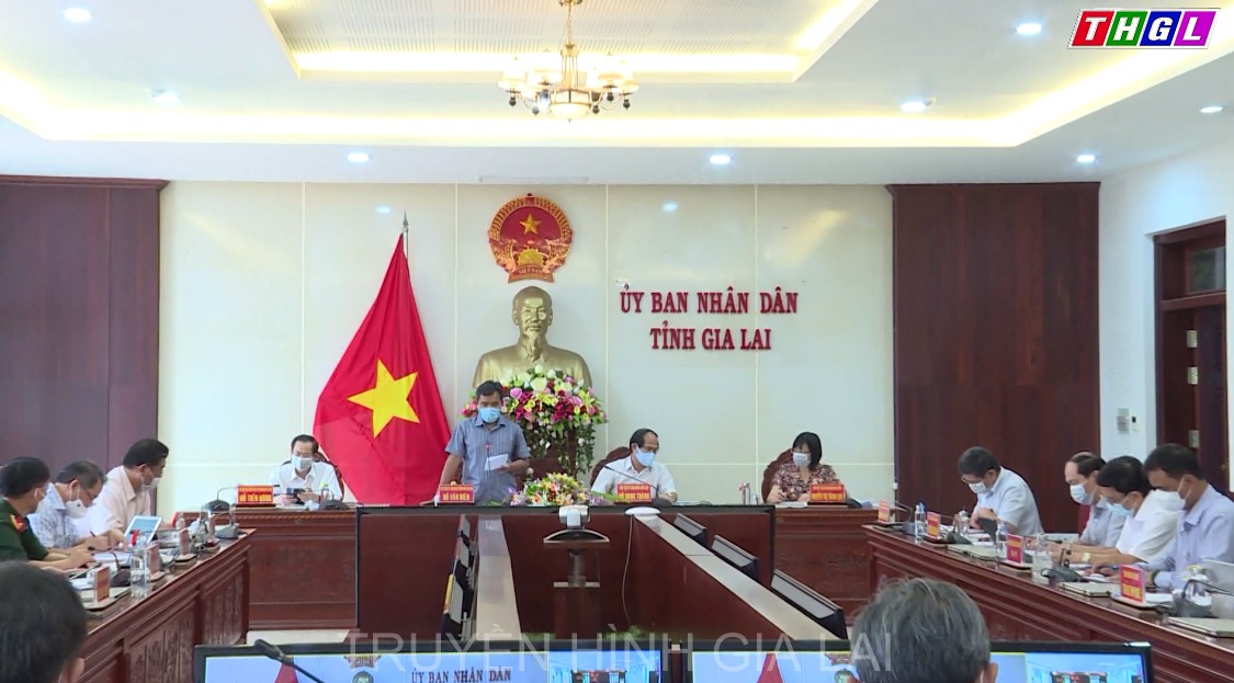 Gia Lai tổ chức họp trực tuyến triển khai cấp bách các biện pháp phòng, chống dịch bệnh Covid-19