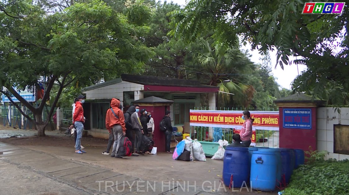 Bộ CHQS tỉnh đảm bảo cho công dân từ vùng dịch về cách ly tập trung