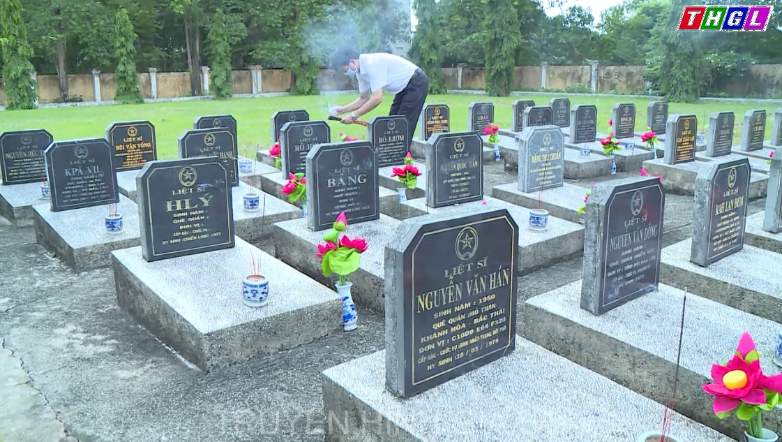 Các địa phương trong tỉnh tổ chức nhiều hoạt động kỷ niệm Ngày Thương binh liệt sĩ 27/7