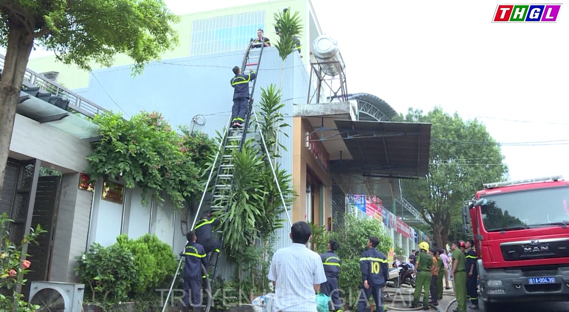 Xảy ra vụ cháy nhà tại Tổ dân phố 5, phường Diên Hồng, TP. Pleiku