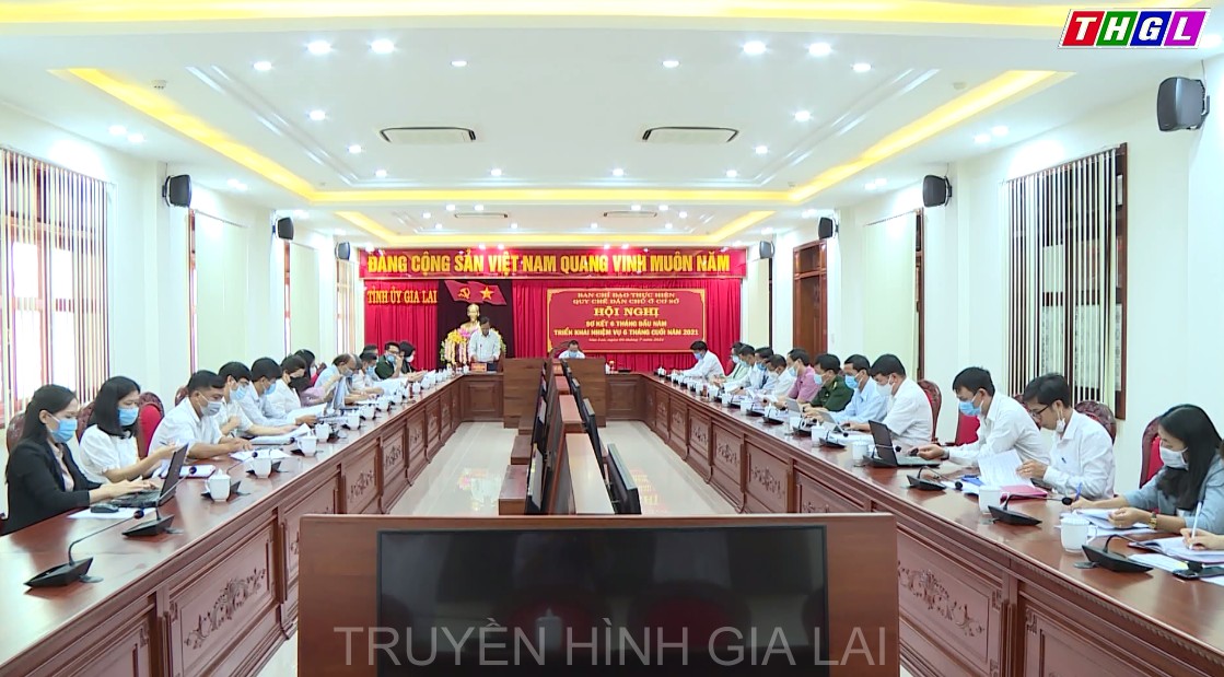 Ban Chỉ đạo thực hiện Quy chế dân chủ ở cơ sở sơ kết 6 tháng đầu năm, triển khai nhiệm vụ 6 tháng cuối năm 2021
