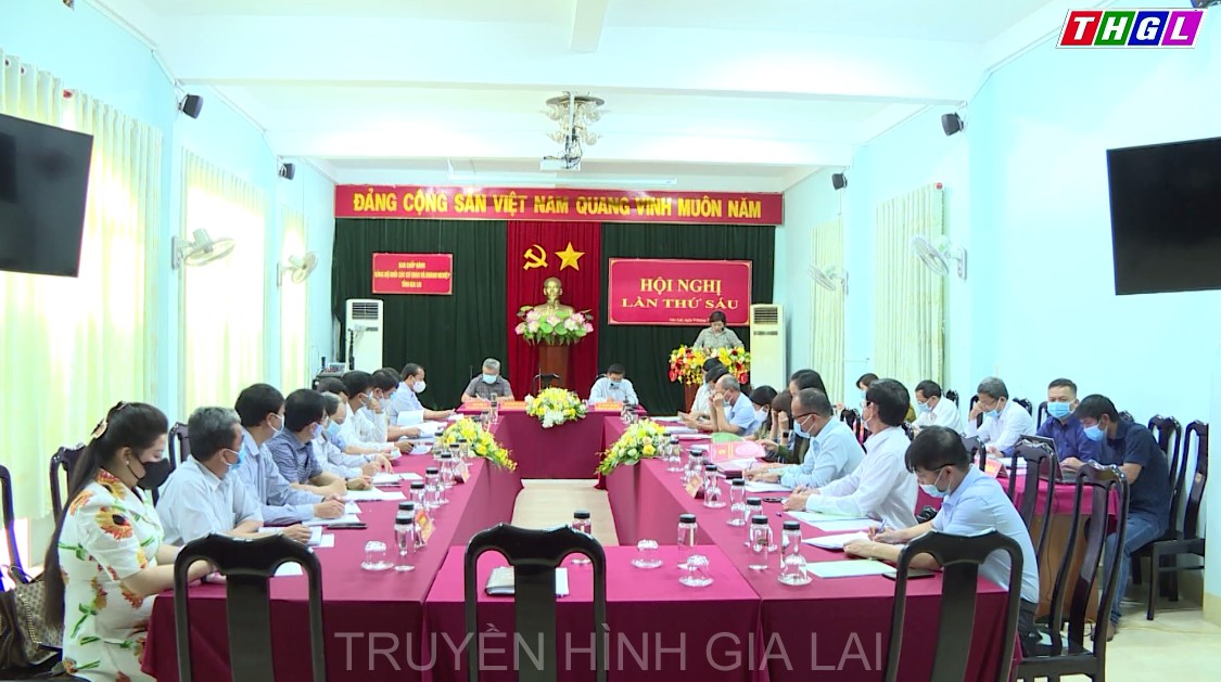 Đảng ủy Khối các Cơ quan và Doanh nghiệp tỉnh tổ chức hội nghị Ban Chấp hành lần thứ 6