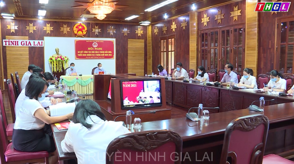 Hội nghị trực tuyến toàn quốc sơ kết công tác dân vận 6 tháng đầu năm 2021
