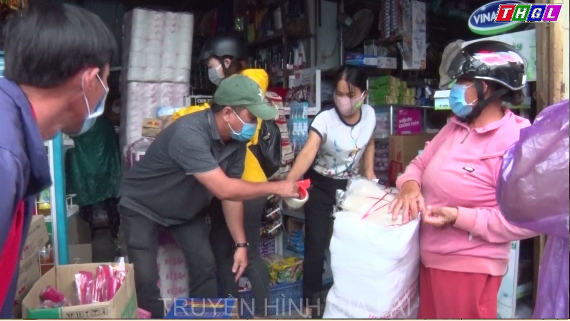 Kbang vận động người dân không đổ xô đi mua lương thực, thực phẩm dự trữ