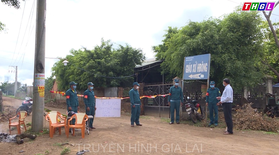 Huyện Chư Sê triển khai quyết liệt các giải pháp để ngăn chặn sự lây lan của dịch Covid-19