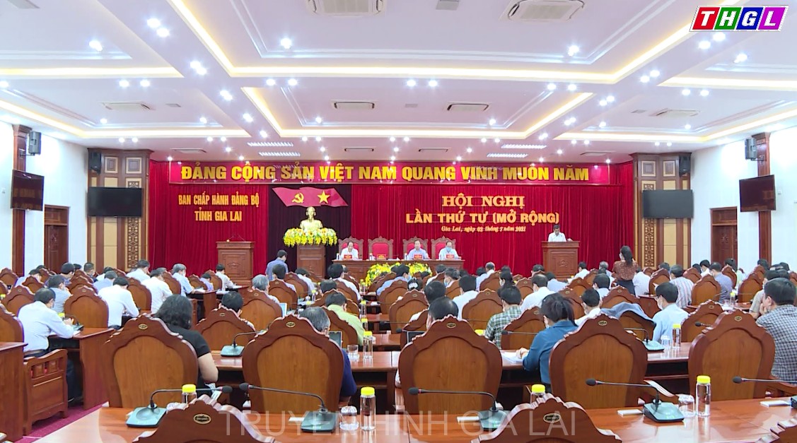 Hội nghị lần thứ 4 (mở rộng) Ban Chấp hành Đảng bộ tỉnh Gia Lai khóa XVI