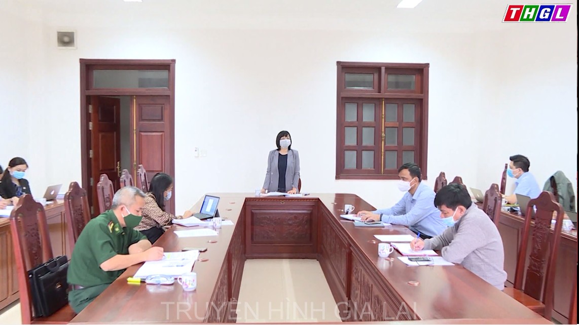 Đồng chí Phó Chủ tịch Nguyễn Thị Thanh Lịch chủ trì cuộc họp khẩn để triển khai các biện pháp cấp bách về phòng, chống dịch Covid – 19