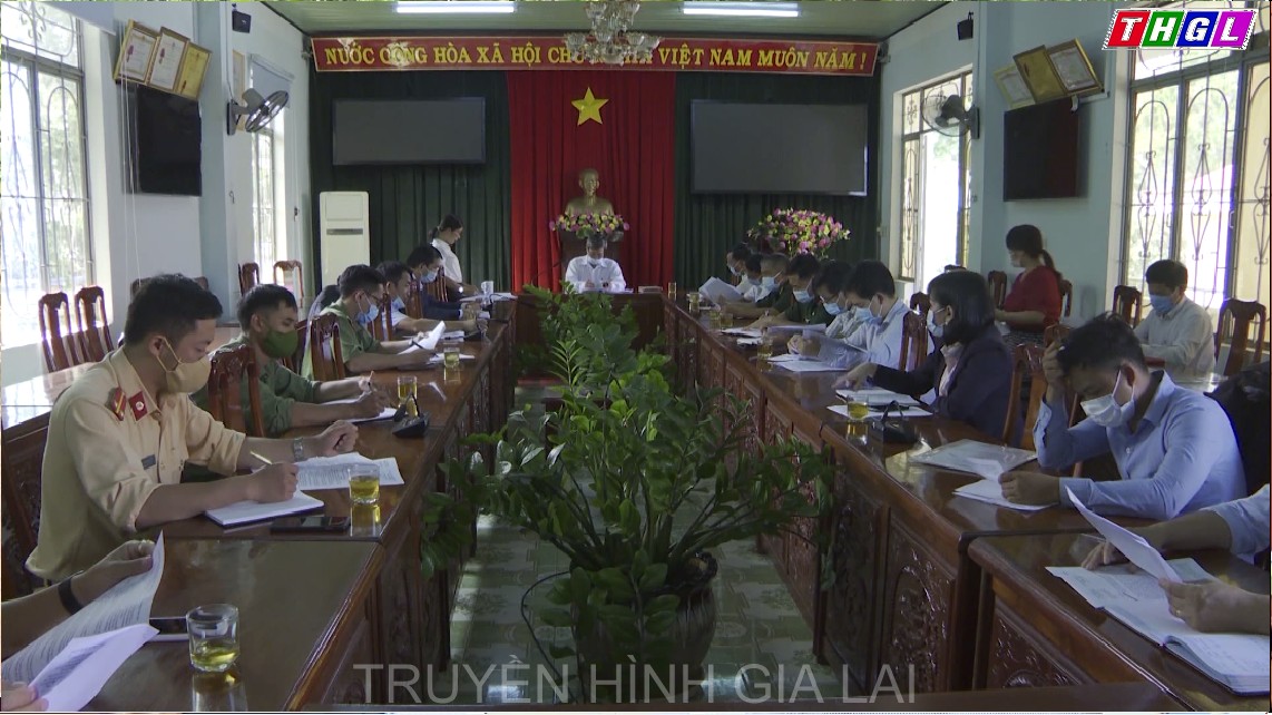 Huyện Chư Pah họp bàn phương án tiếp nhận Công dân từ vùng dịch về địa phương