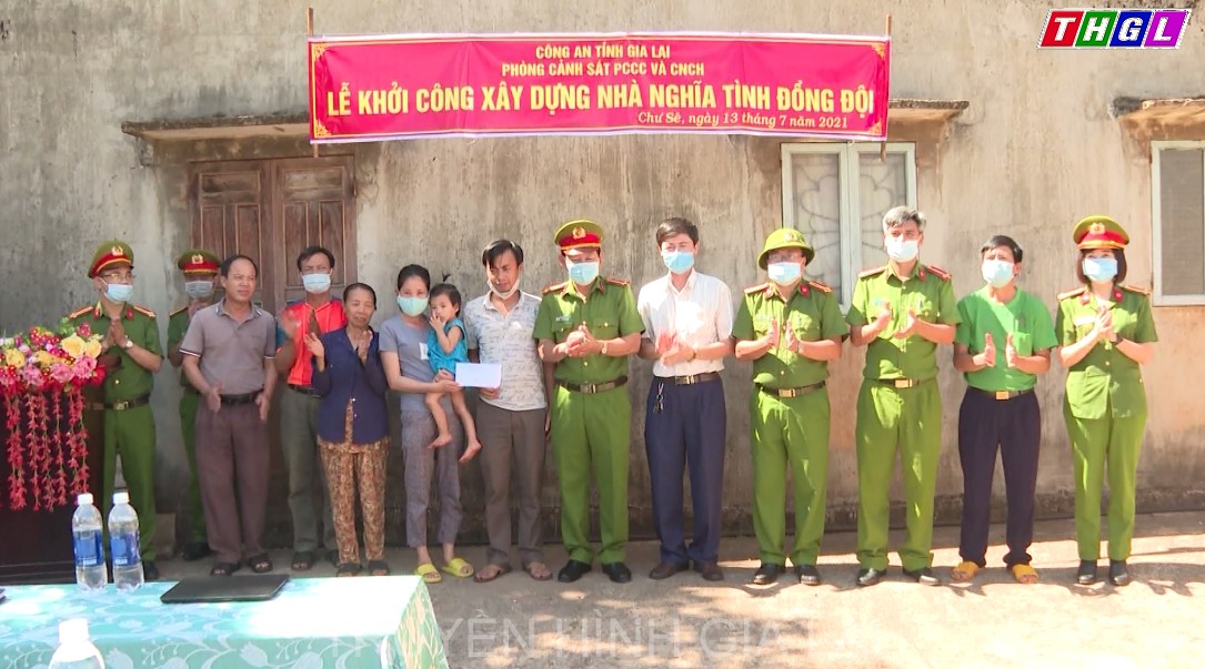 Khởi công xây tặng Nhà nghĩa tình đồng đội