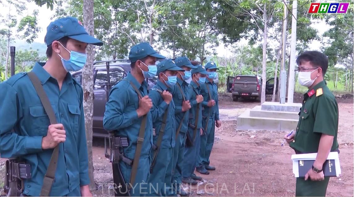 Quân khu 5 kiểm tra 2 Chốt chiến đấu Dân quân thường trực tại biên giới