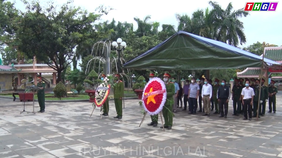 Huyện Chư Prông quy tập 1 hài cốt liệt sỹ về Nghĩa trang liệt sỹ huyện
