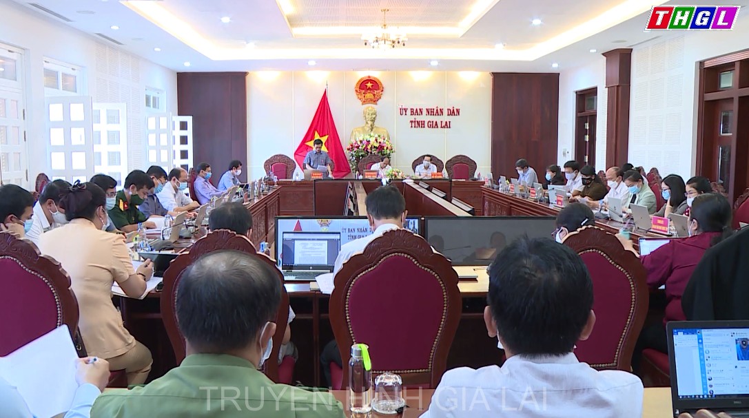 UBND tỉnh Gia Lai sơ kết công tác đảm bảo trật tự an toàn giao thông 6 tháng đầu năm 2021