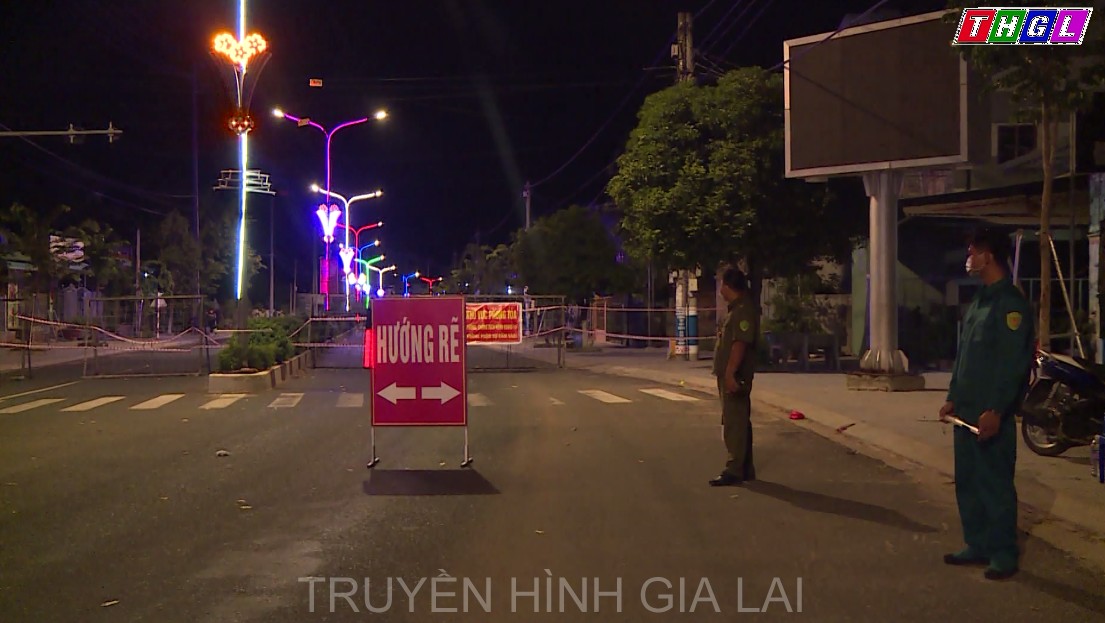 Huyện Krông Pa phong toả tạm thời 1 khu vực ở thị trấn Phú Túc